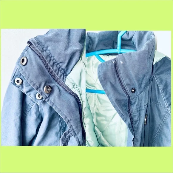 Soft Blue Spring/Autumn Jacket Small Fit - Picture 8 of 17